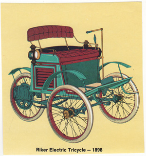 Riker Electric Tricycle 1898